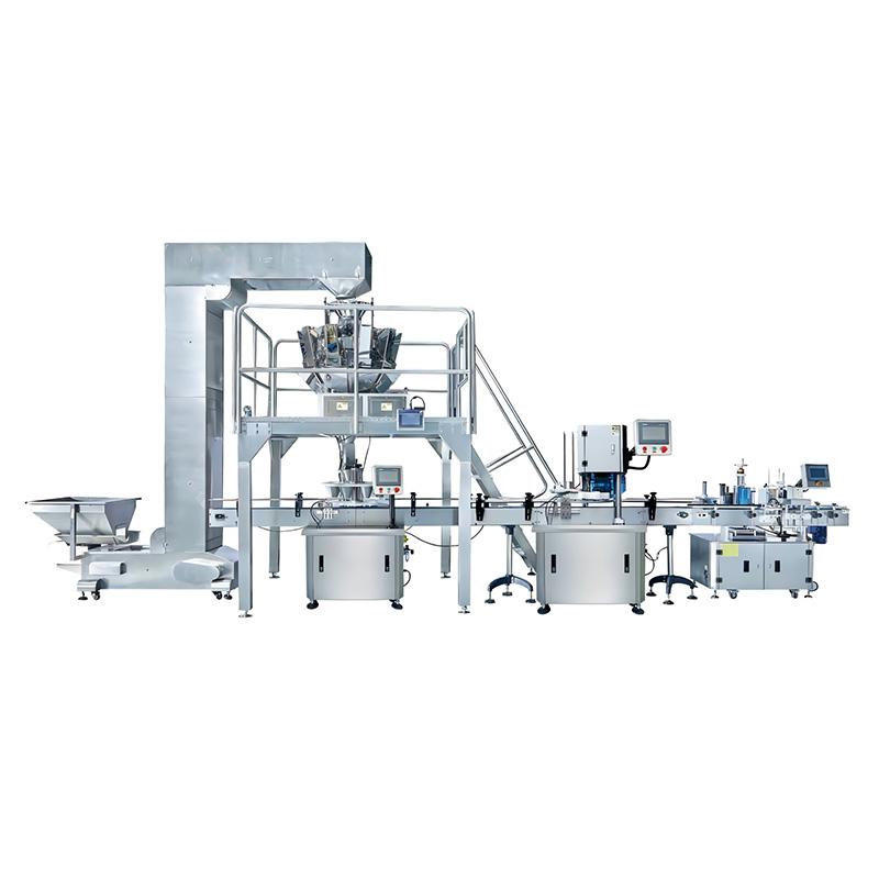 Linia do napełniania i pakowania puszek i puszek do suchych produkt&oacute;w 